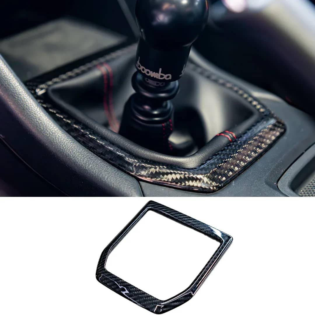 Aeroflow Dynamics Carbon Fiber Shifter Trim Cover