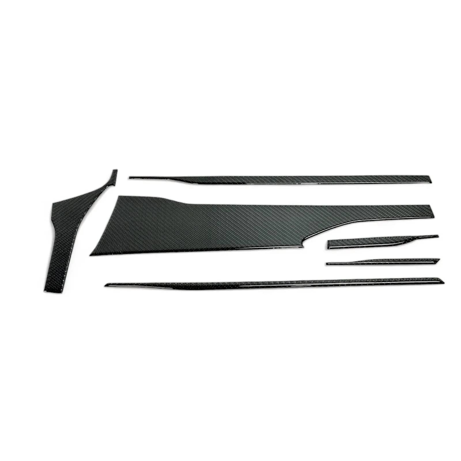 Noble Performance Gloss Carbon Fiber Dashboard Panel Overlay