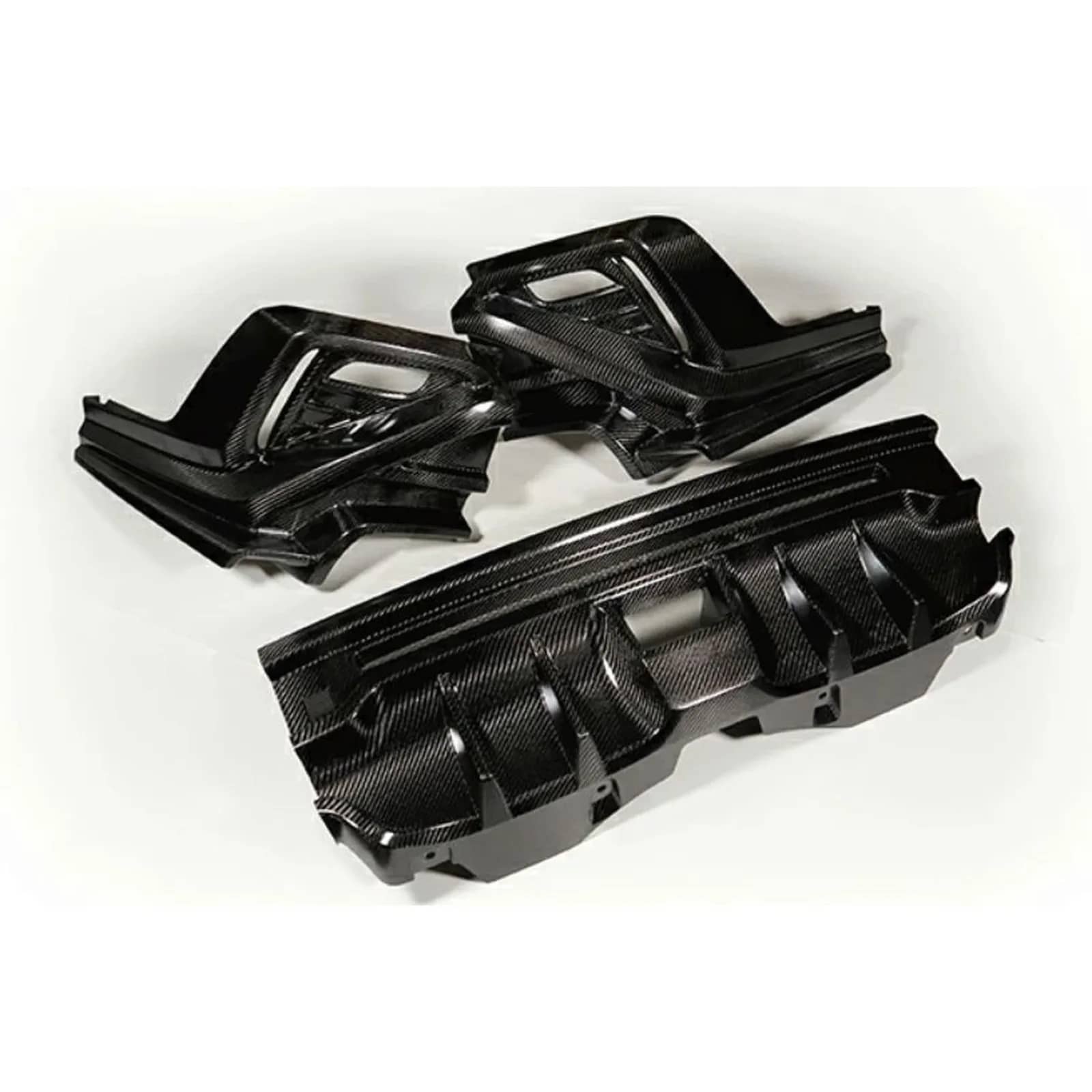 Noble Performance Type Alpha Dry Carbon Fiber Rear Bumper Cover