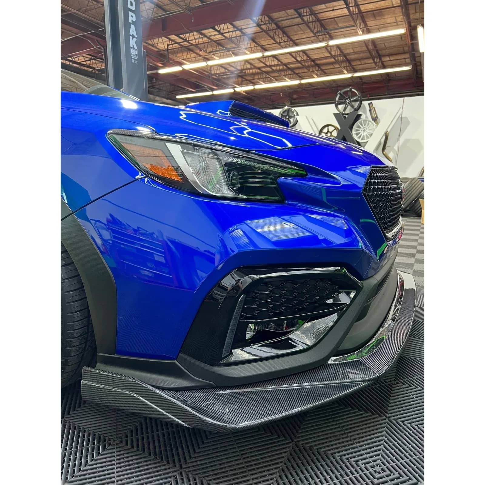 Noble Performance Varis Style 3-Piece Carbon Fiber Front Lip