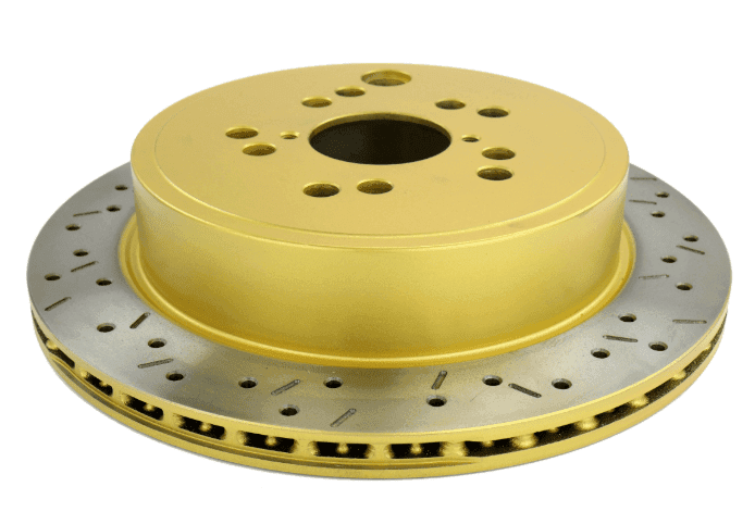 DBA 4000 Series Drilled / Slotted Rear Rotor WRX w/ Handbrake
