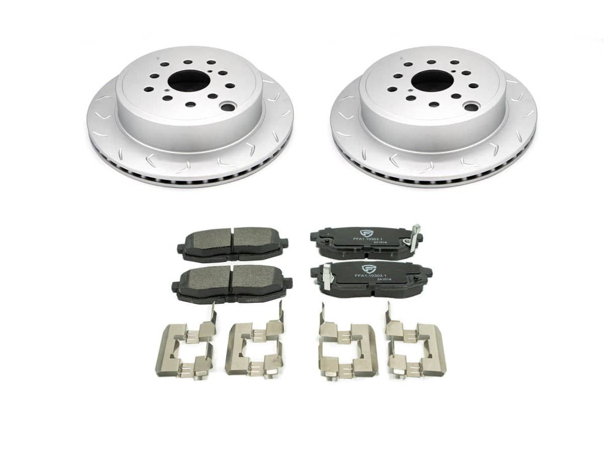 Faction Fab Rear Pad and Rotor Combo WRX w/ MT