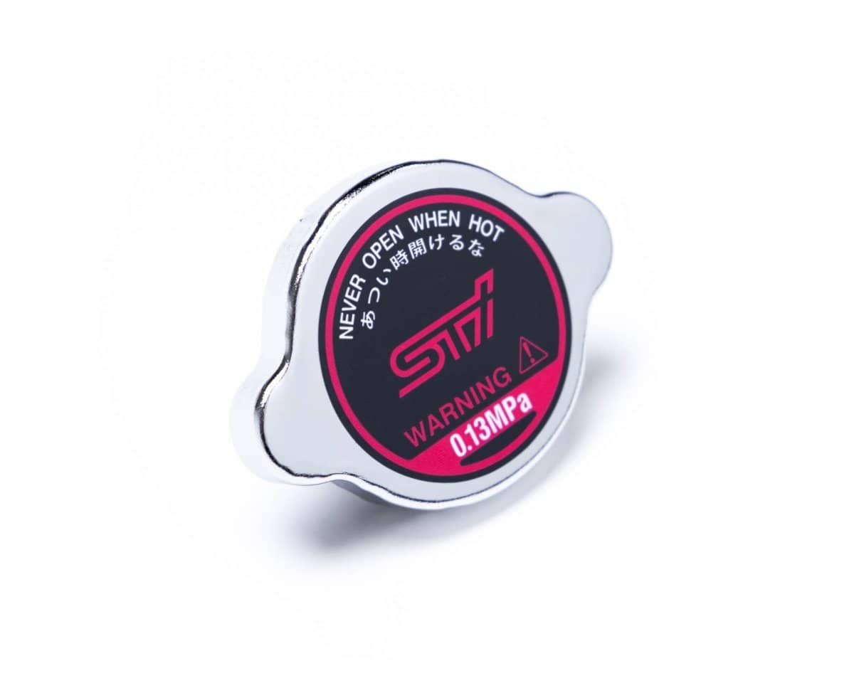 Subaru JDM STI 1.3 Bar High Pressure Radiator Cap Red