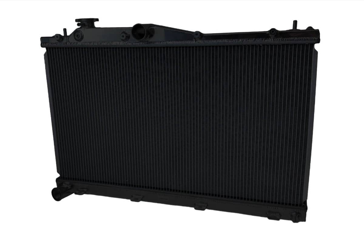 CSF Aluminum Radiator Black