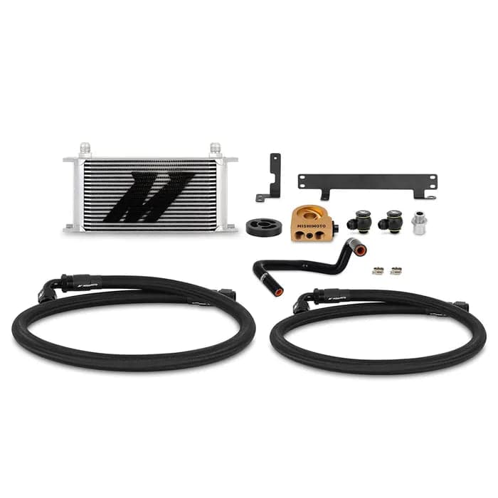 Mishimoto Silver Thermostatic Oil Cooler Kit