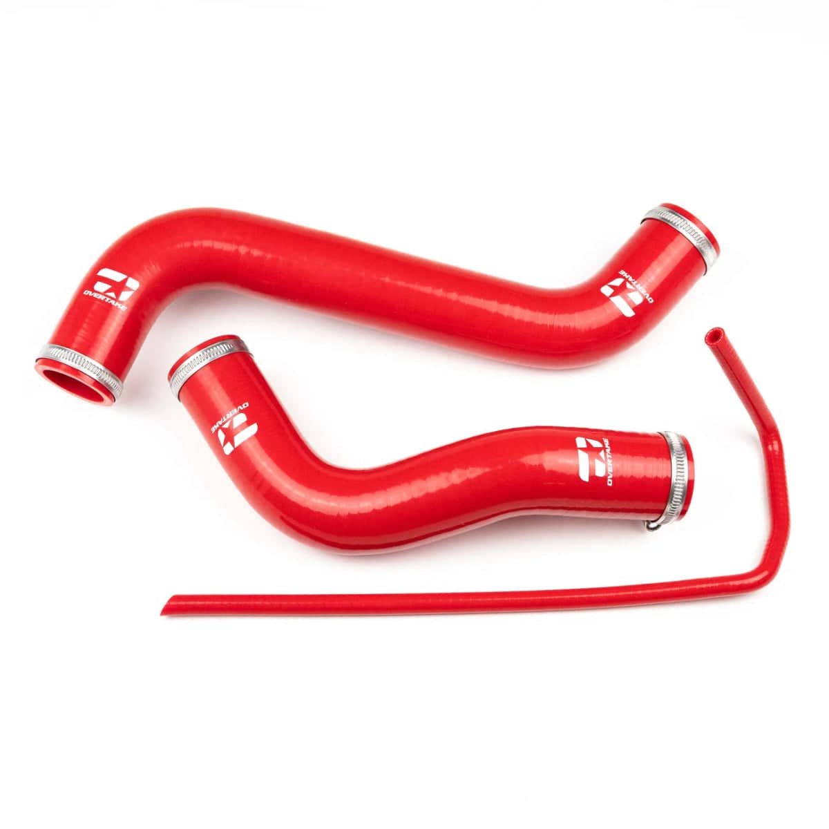 Overtake Radiator Hose Kit Red