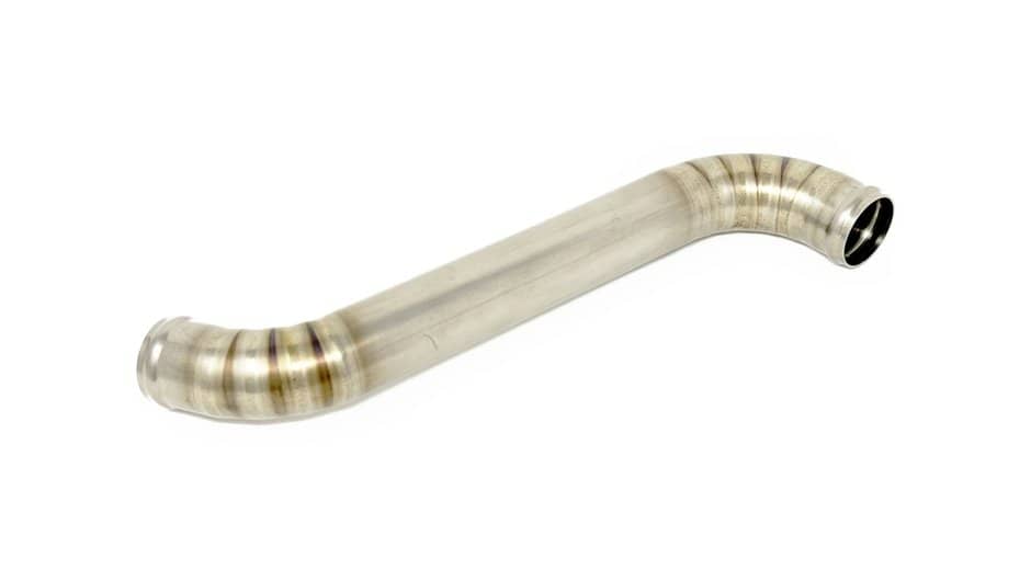 Torque Solution Titanium Radiator Pipe Kit Brushed