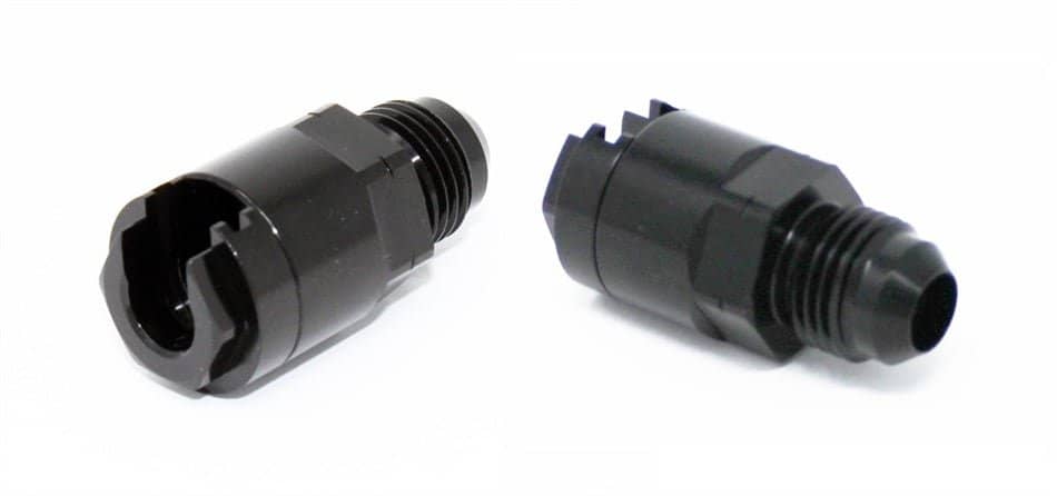 Torque Solution Hard Line Adapter Fittings to -8AN Feed and -6AN Return
