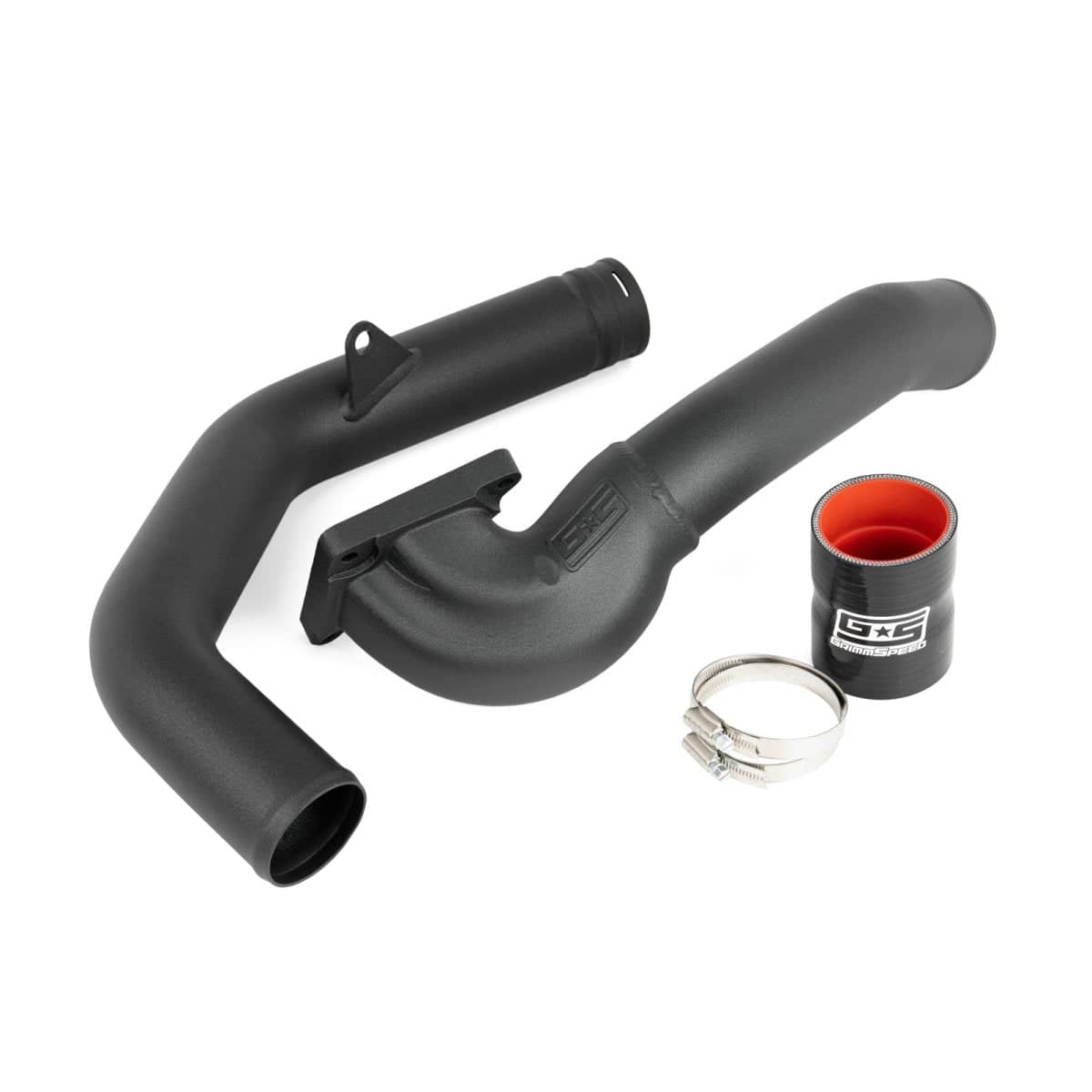 GrimmSpeed Charge Pipe Kit Black