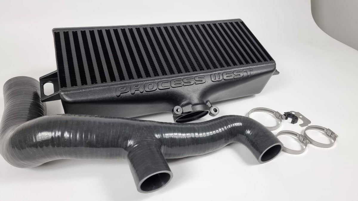 Process West Top Mount Intercooler Black