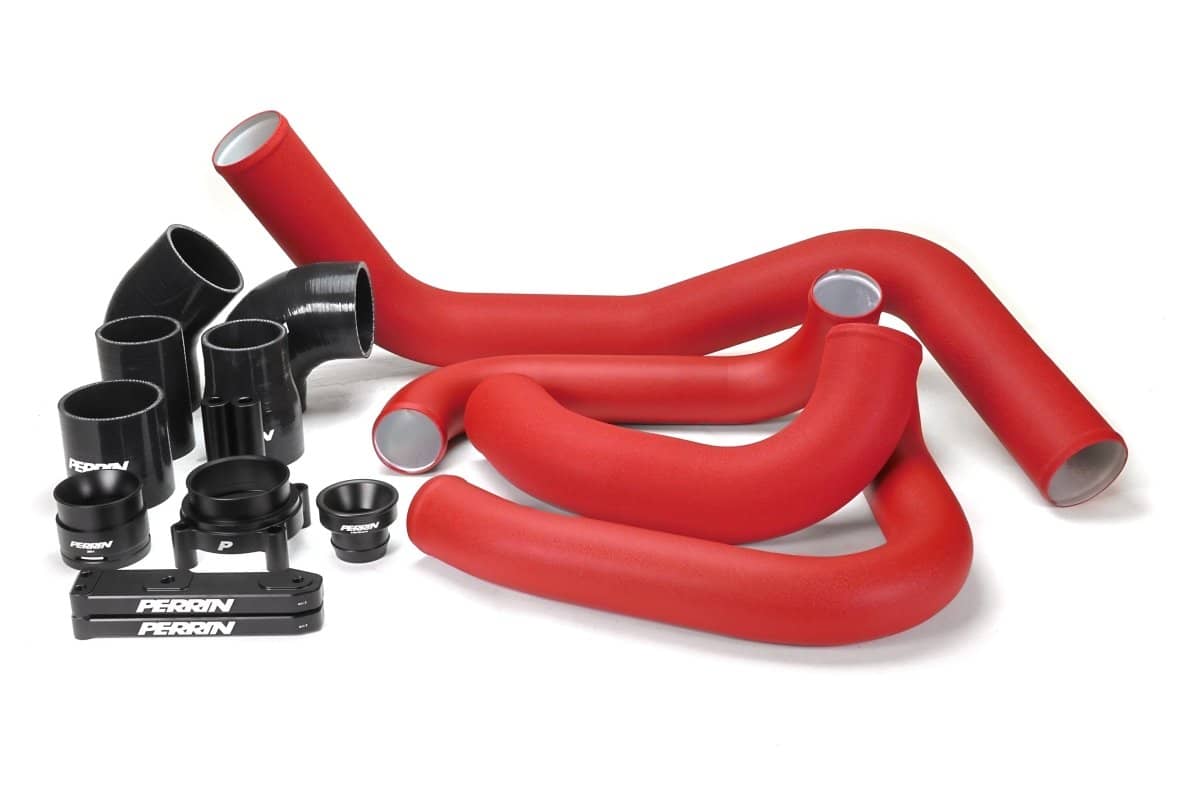 Perrin Front Mount Intercooler Boost Tube Kit Red