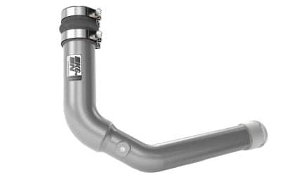 K&N Charge Pipe Gunmetal Grey