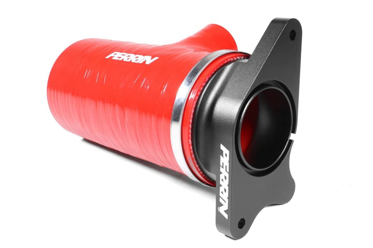 Perrin Turbo Inlet Hose w/ Nozzle Red Version 2 Fitment