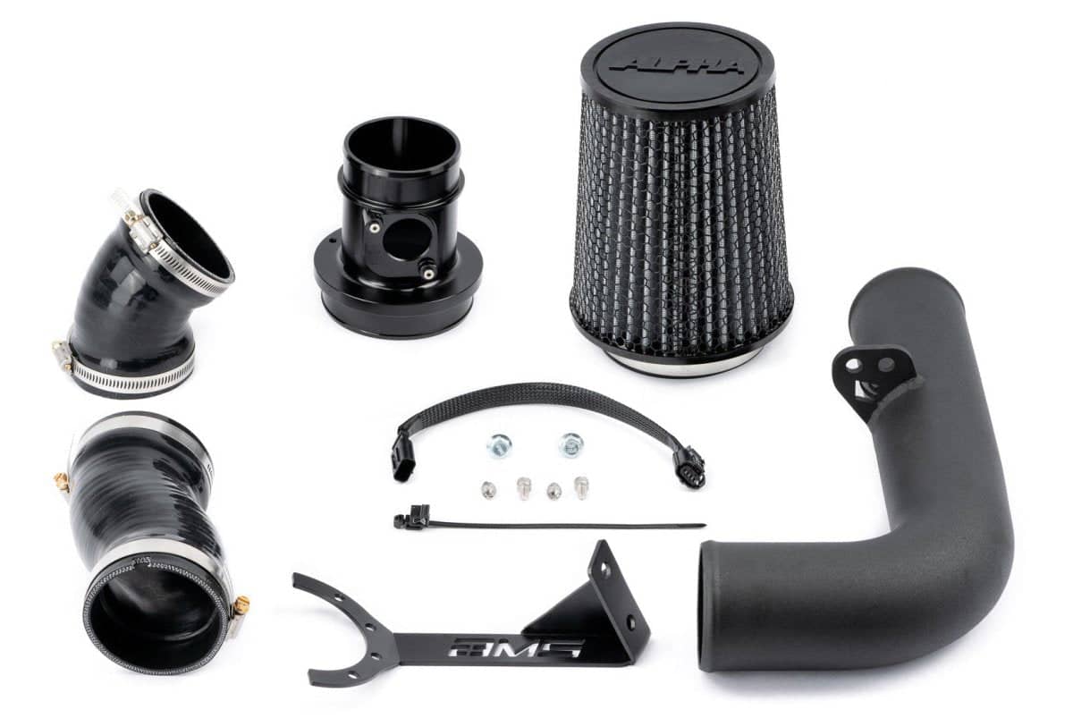 AMS Performance Cold Air Intake Wrinkle Black