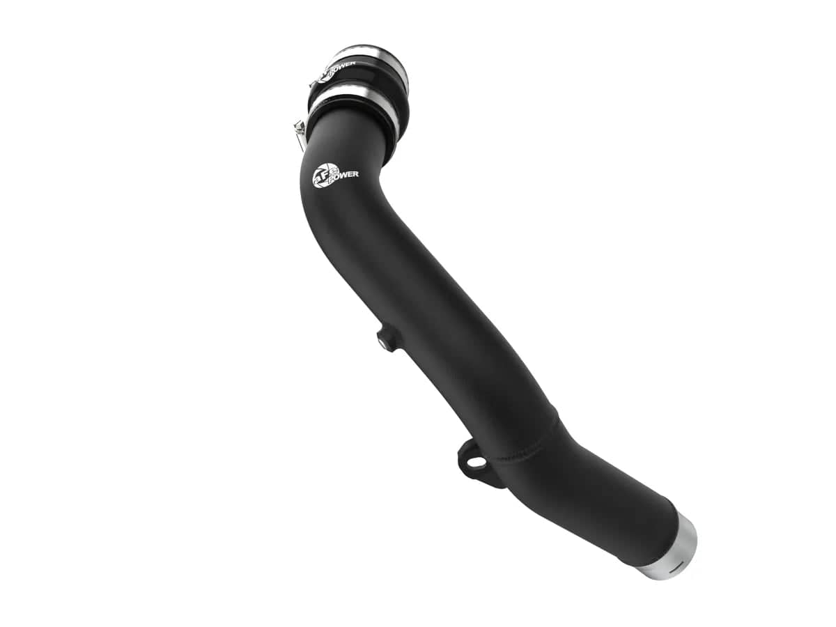 aFe Power BladeRunner 2-1/2 IN Aluminum Hot Charge Pipe Black 2.4L w/ Turbo Engine