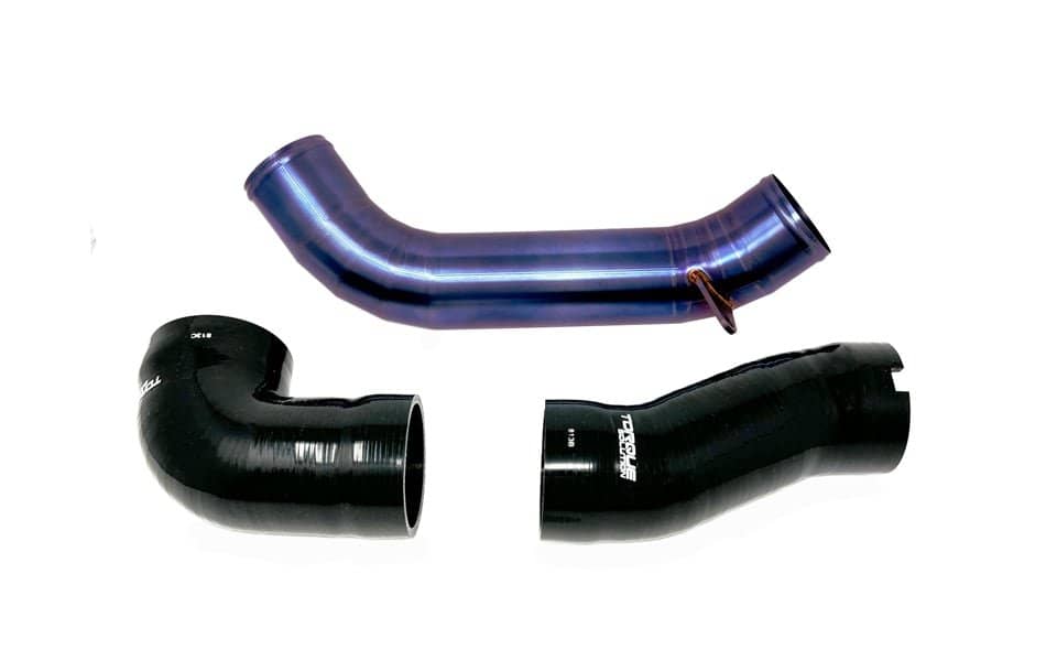 Torque Solution Titanium Intake Pipe Kit Burnt Purple