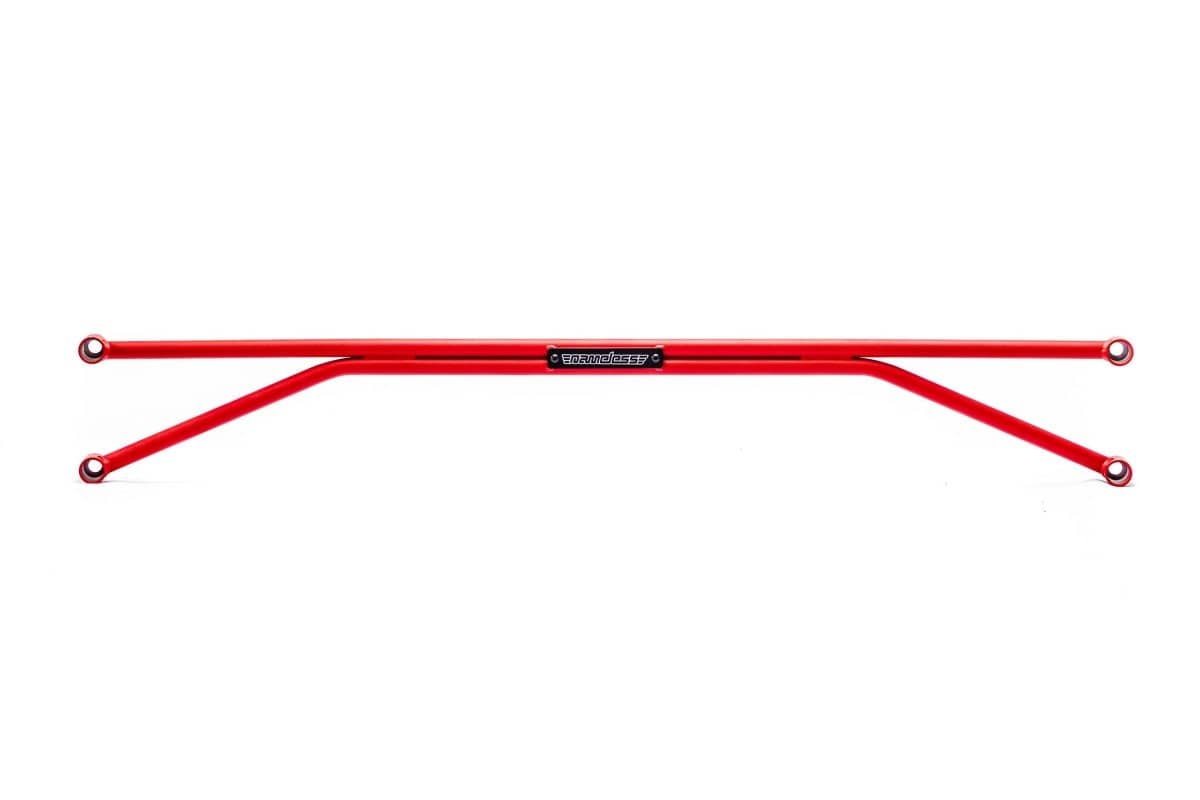 Nameless Performance Red Rear Strut Tower Bar