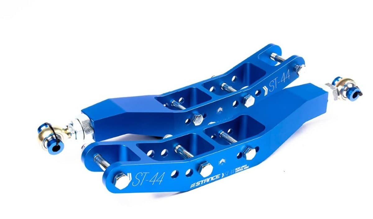 Stance Suspension Rear Lower Control Arms V1.0 25mm Drop Blue