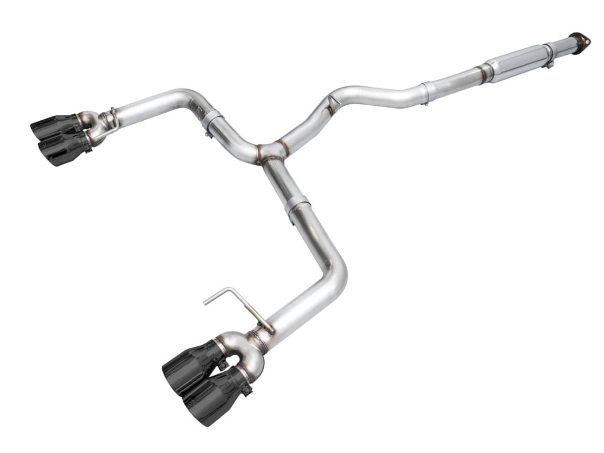 AWE Track Edition Catback Exhaust w/ Diamond Black Tips