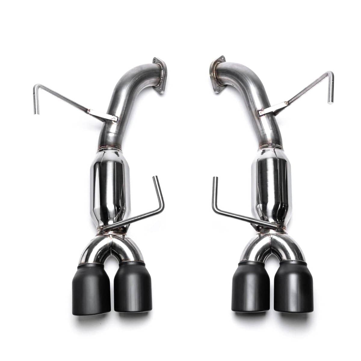 ETS Muffled Axle Back Double Wall Stealth Black Tips