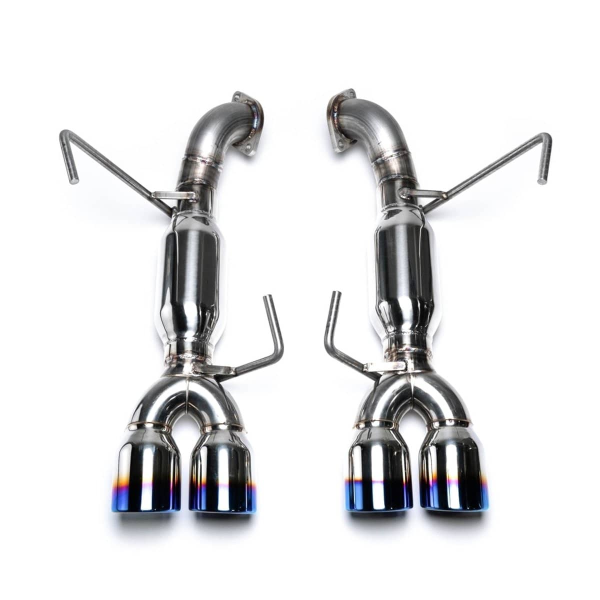 ETS Muffled Axle Back Double Wall Burnt Tips
