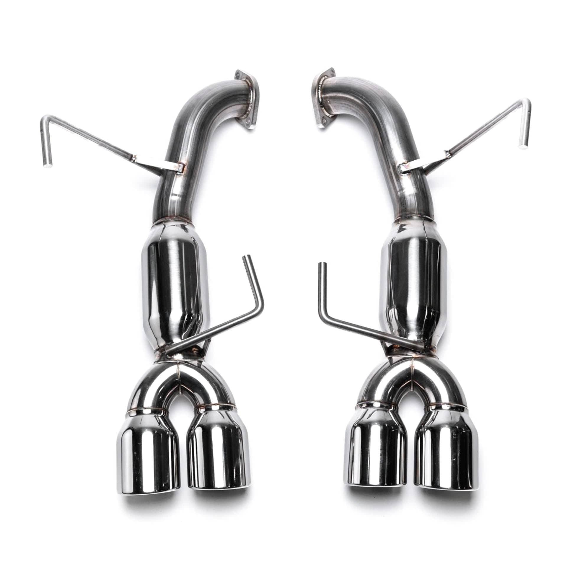 ETS Muffled Axle Back Double Wall Polished Tips