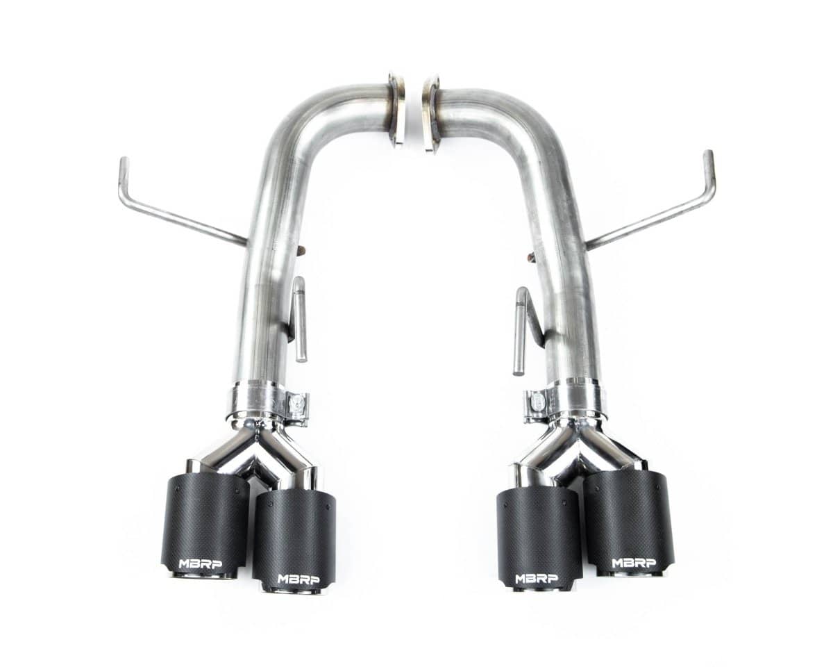 MBRP Armor Pro Series Axle Back w/ Carbon Fiber Tips