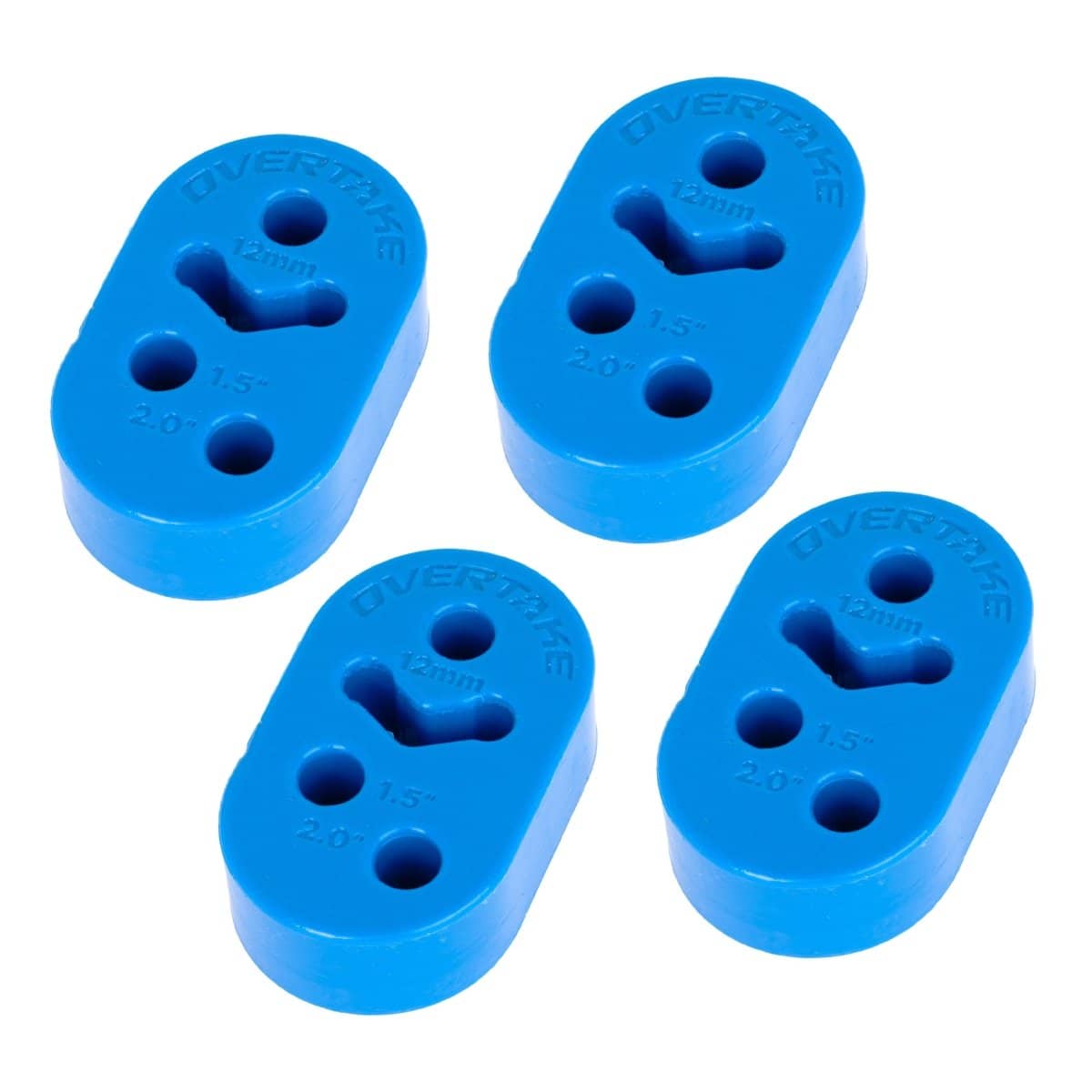 Overtake Adjustable Exhaust Hanger (Set of 4) 12mm