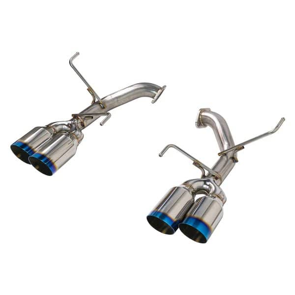 Remark Stainless Steel Axle Back w/ 4 Inch Single Wall Burnt Tips