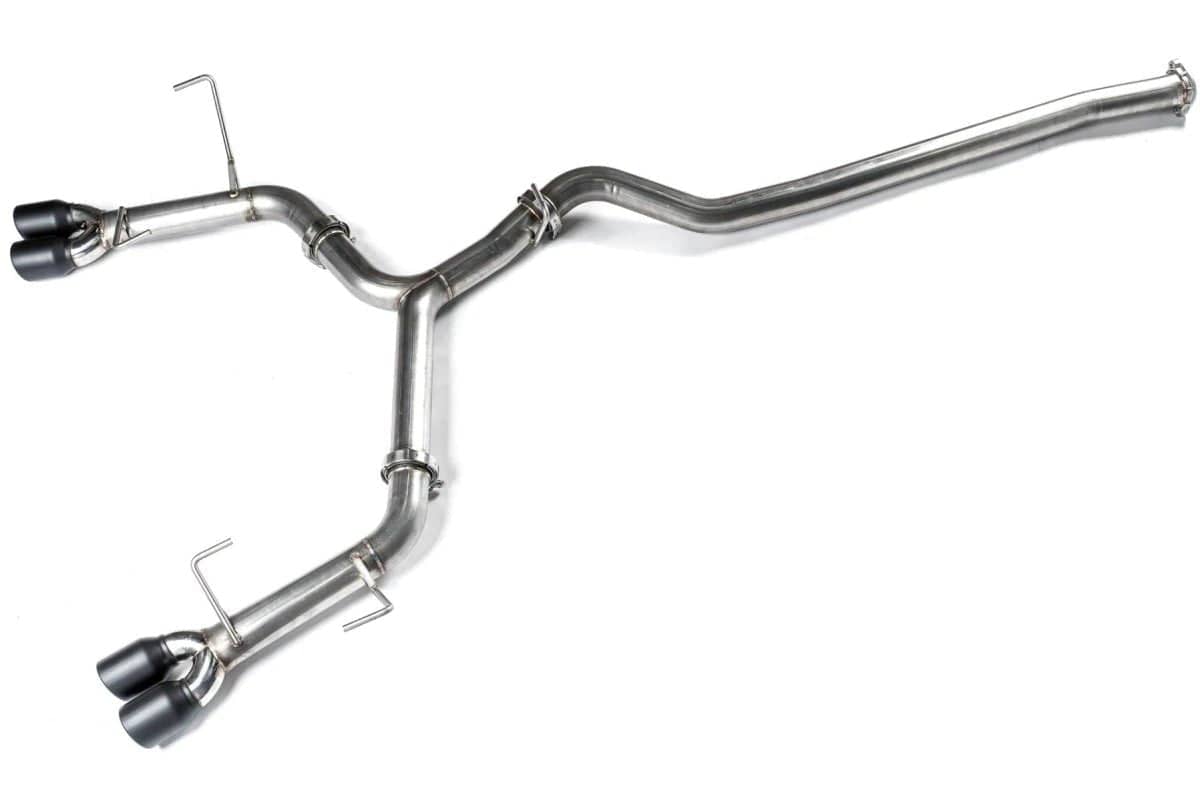 ETS Extreme Catback Non-Resonated Stealth Black Tips