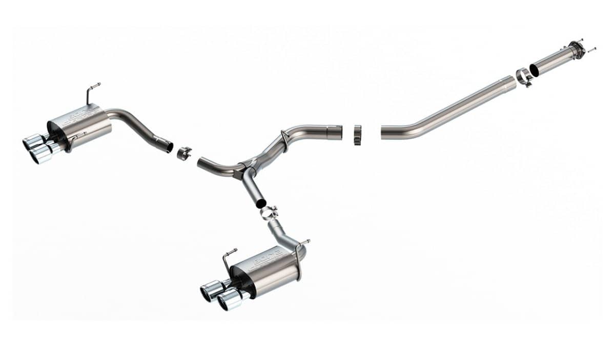 Borla S-Type Catback Exhaust Polished Tips