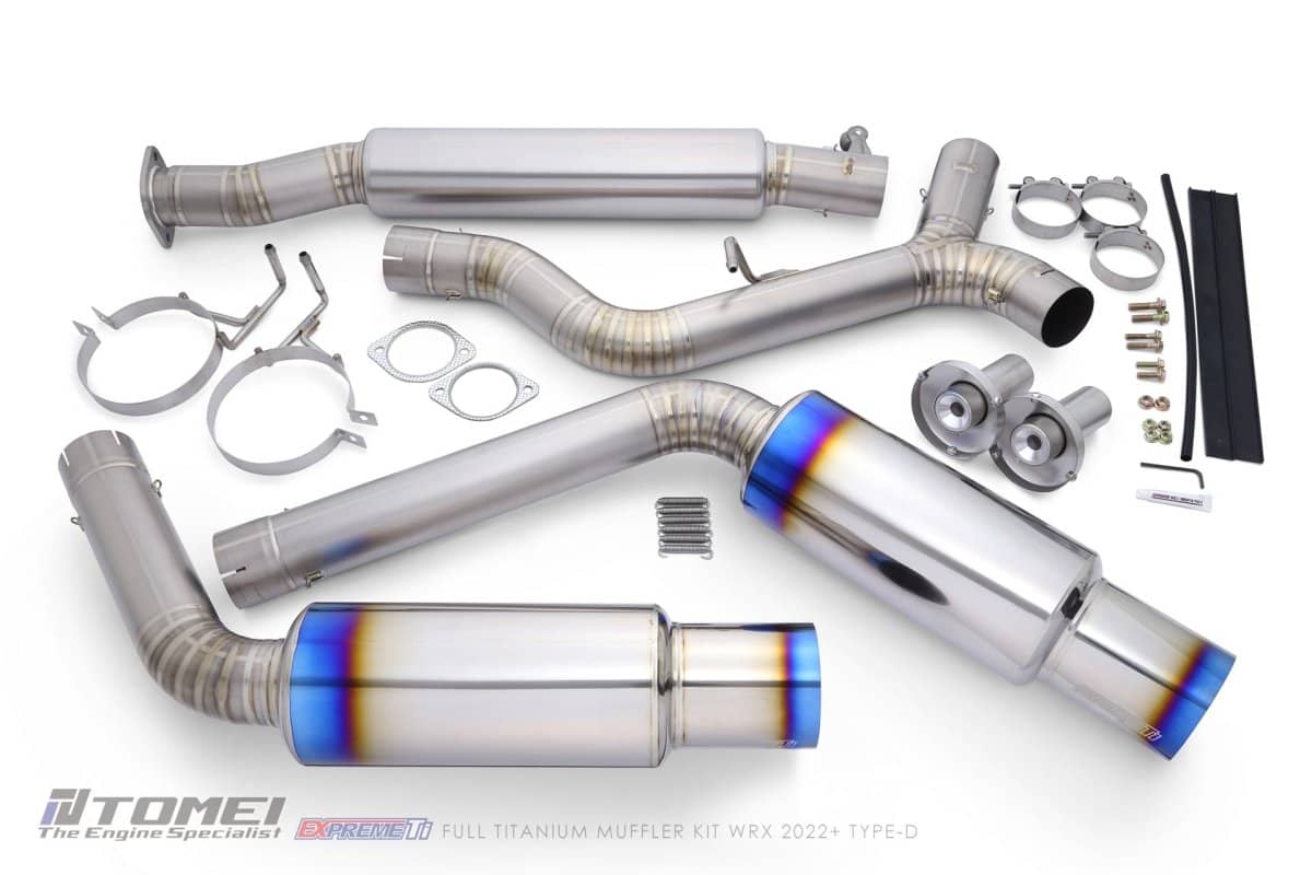 Tomei Expreme Ti Titanium Type-D Dual Exit Catback Exhaust