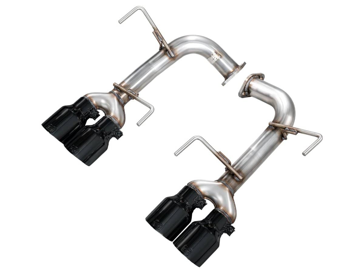 AWE Track Edition Axleback Exhaust w/ Diamond Black Tips