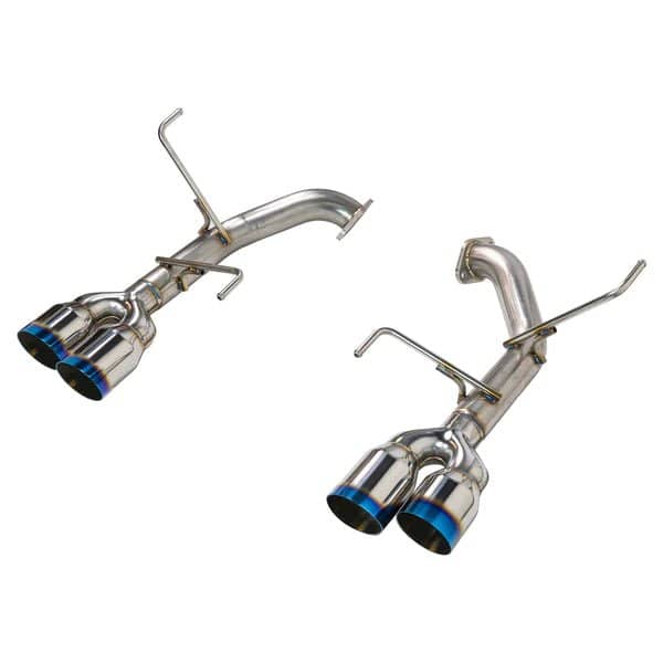 Remark Stainless Steel Axle Back w/ 3.5 Inch Single Wall Burnt Tips
