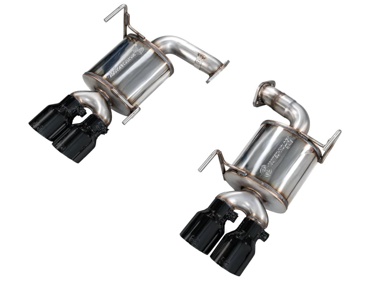 AWE Touring Edition Axleback Exhaust w/ Diamond Black Tips