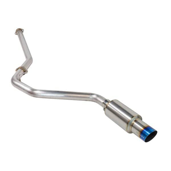 Remark R1-Spec Catback Exhaust Titanium Muffler Section w/ Burnt Tip