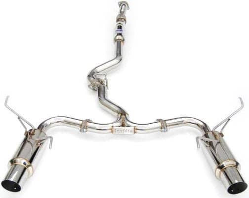 Invidia N1 Dual Stainless Steel Catback Exhaust w/ Polished Tips