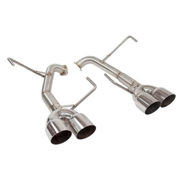 Nameless Performance Axle Back 3.5" Single Wall Polished Tips