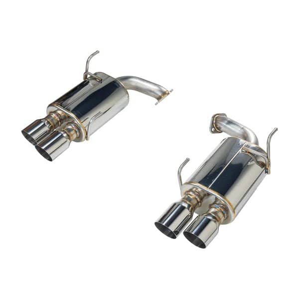 Remark Muffled Axle Back w/ Polished Single Wall Stainless Tips