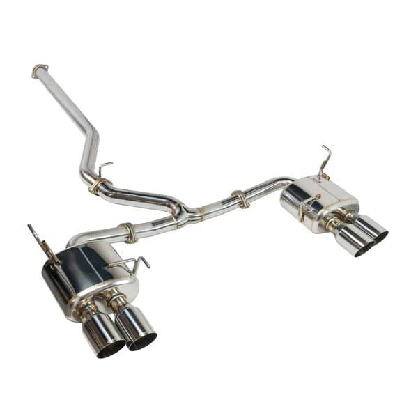 Remark Sports Touring Non Resonated Cat Back w/ Polished Stainless Tips