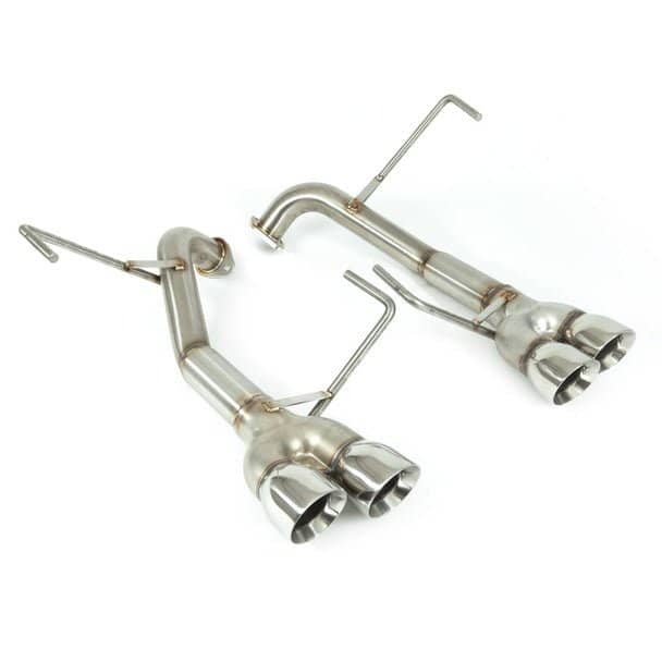 Nameless Performance Axle Back 3" Double Wall Polished Tips