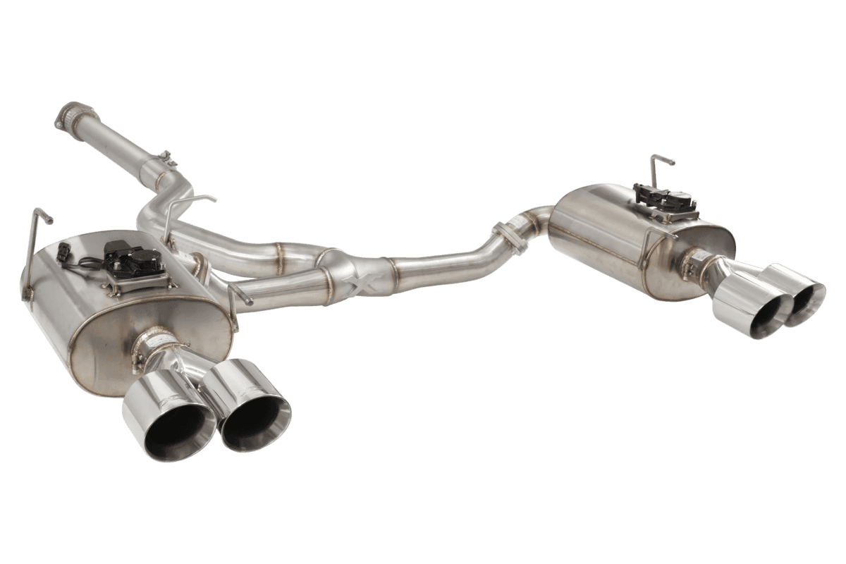 XForce Varex WR Valved Catback Exhaust System w/ Silver Tips