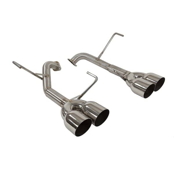 Nameless Performance Axle Back 4" Single Wall Polished Tips