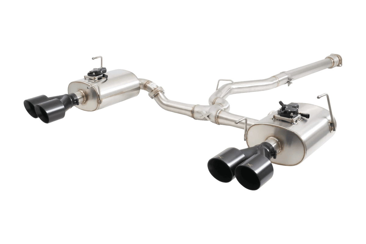 XForce Varex WR Valved Catback Exhaust System w/ Black Tips
