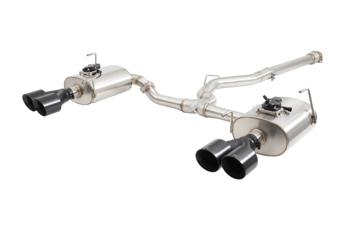 XForce Varex WR Valved Catback Exhaust System w/ Black Tips