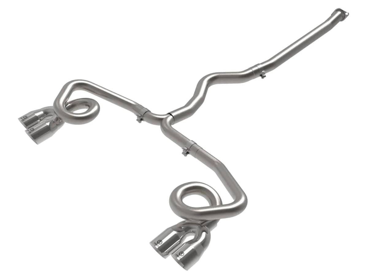 aFe Power Takeda 304 Stainless Steel Cat-Back Exhaust System w/ Polished Tips