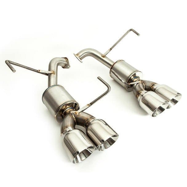Nameless Performance Catback w/ 4" Double Wall Polished Tips and 5" Mufflers