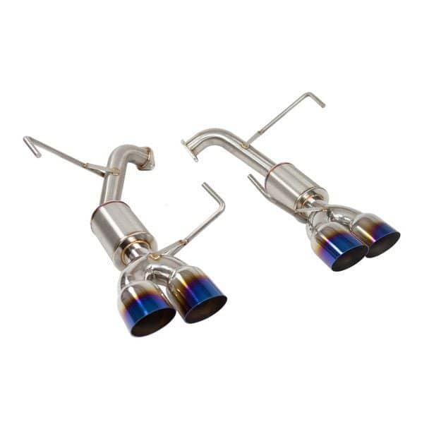 Nameless Performance Catback w/ 3.5" Single Wall Neochrome Tips and 4" Mufflers