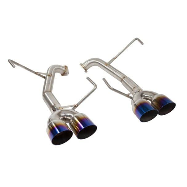 Nameless Performance Catback 3.5" Single Wall Neochrome Tips