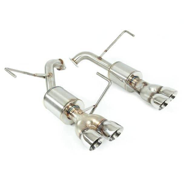 Nameless Performance Catback w/ 3" Double Wall Polished Tips and 5" Mufflers